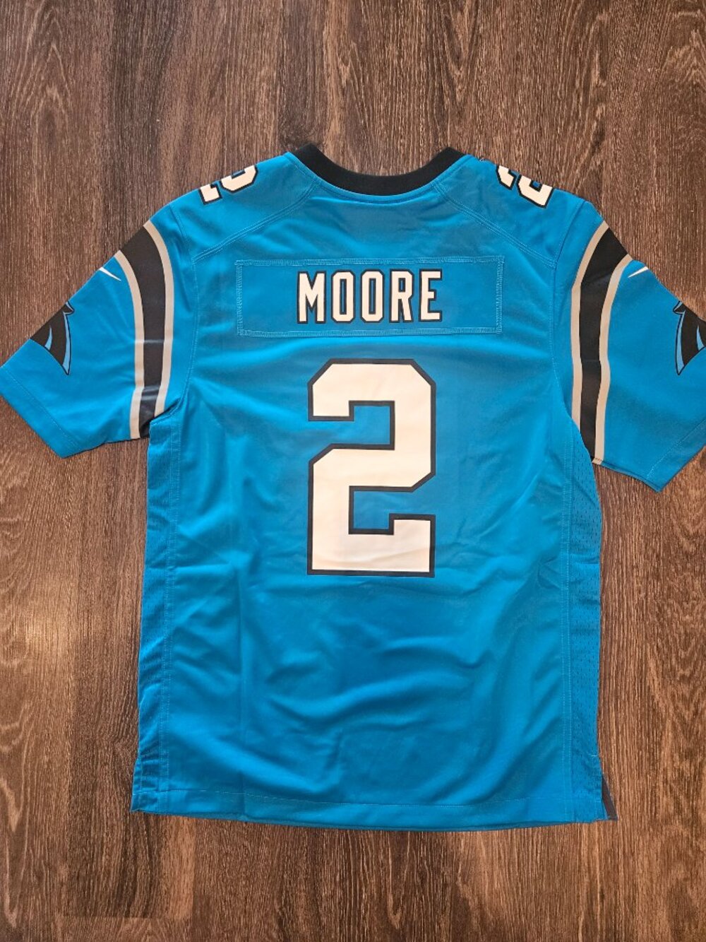 Nike Carolina Panthers Jersey DJ Moore - Picture 6 of 6